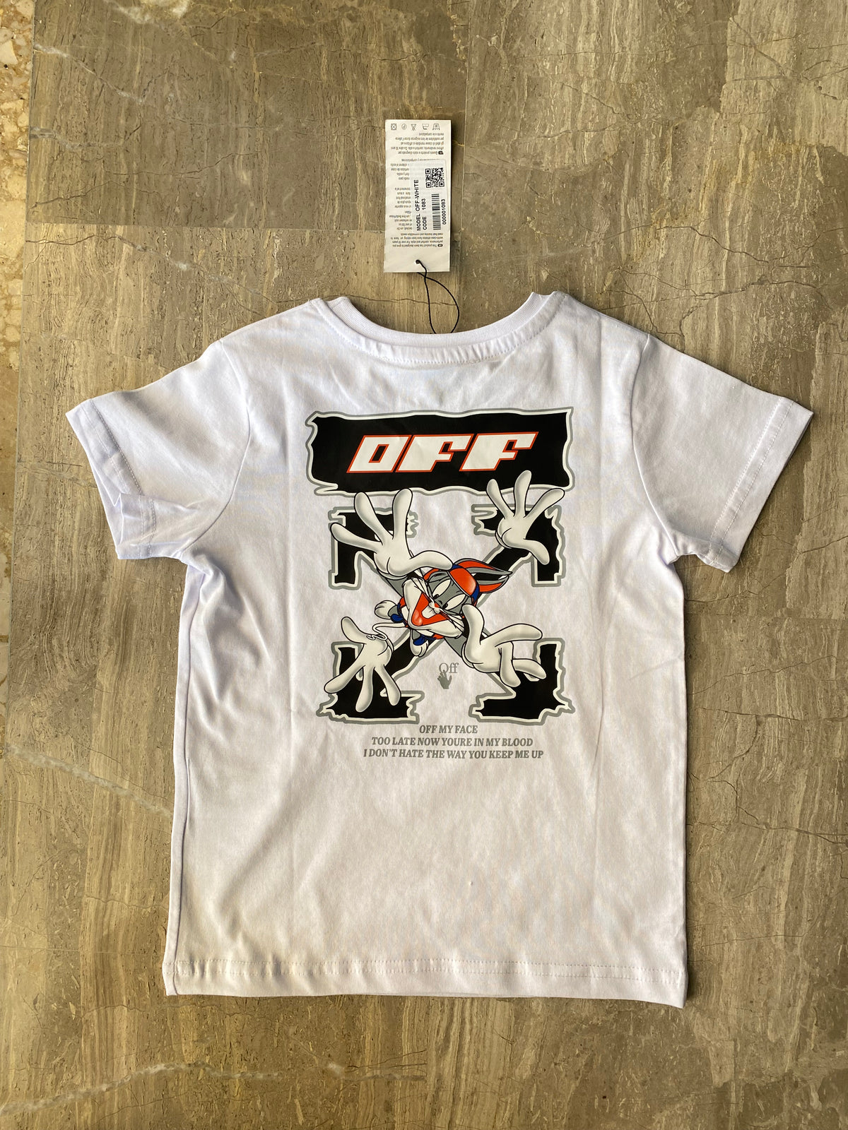 Off-White T-shirt Bugs Bunny
