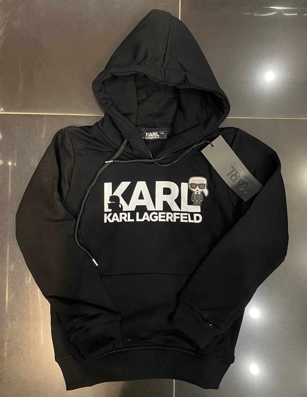 Karl Lagerfeld black hoodie