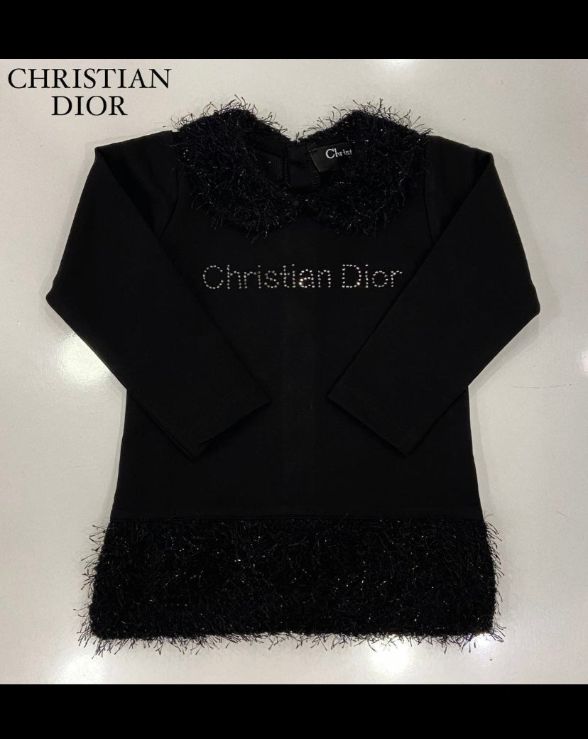Christian Dior Black Bebe Dress
