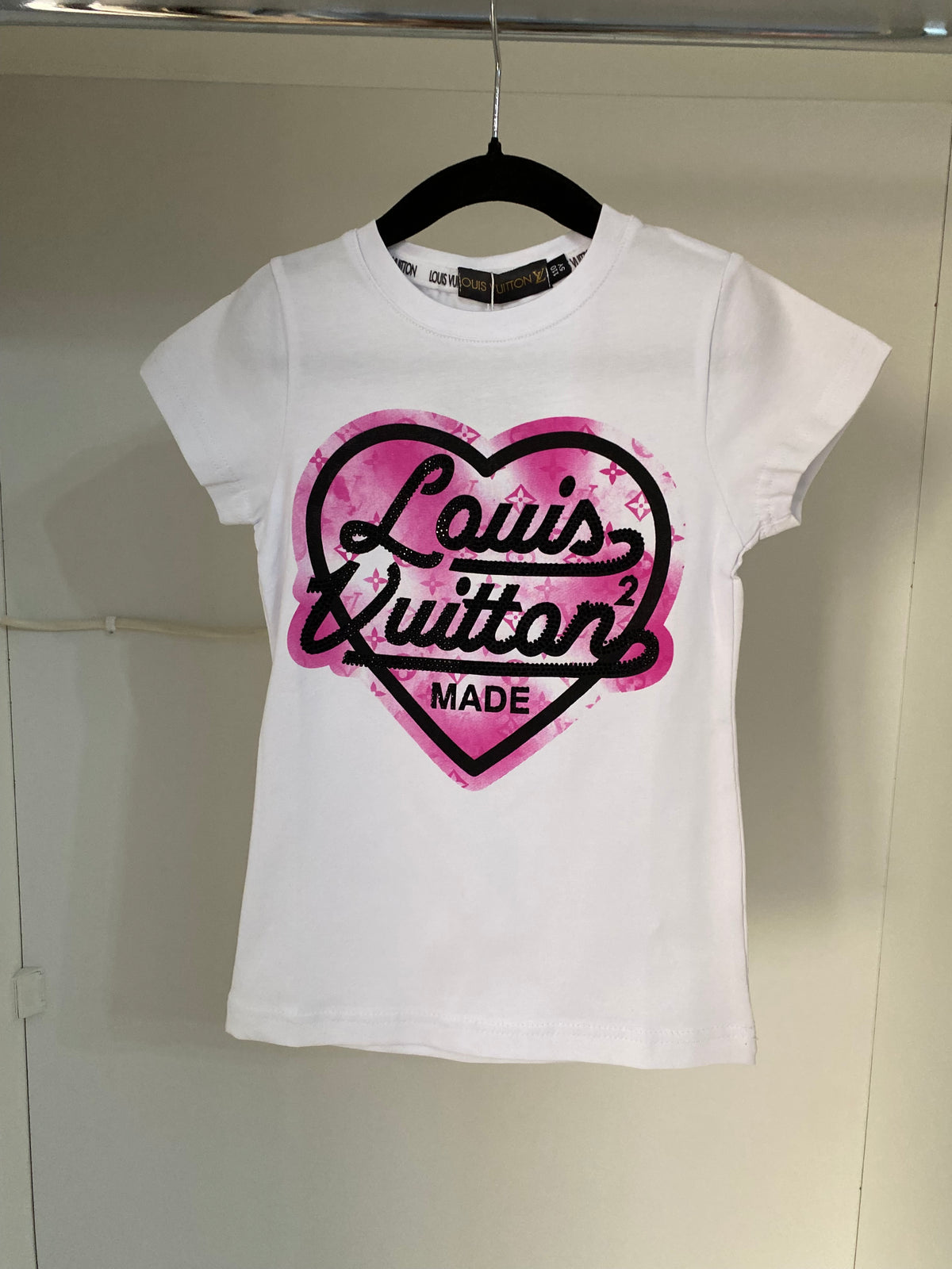 Louis Vuitton white-pink T-shirt