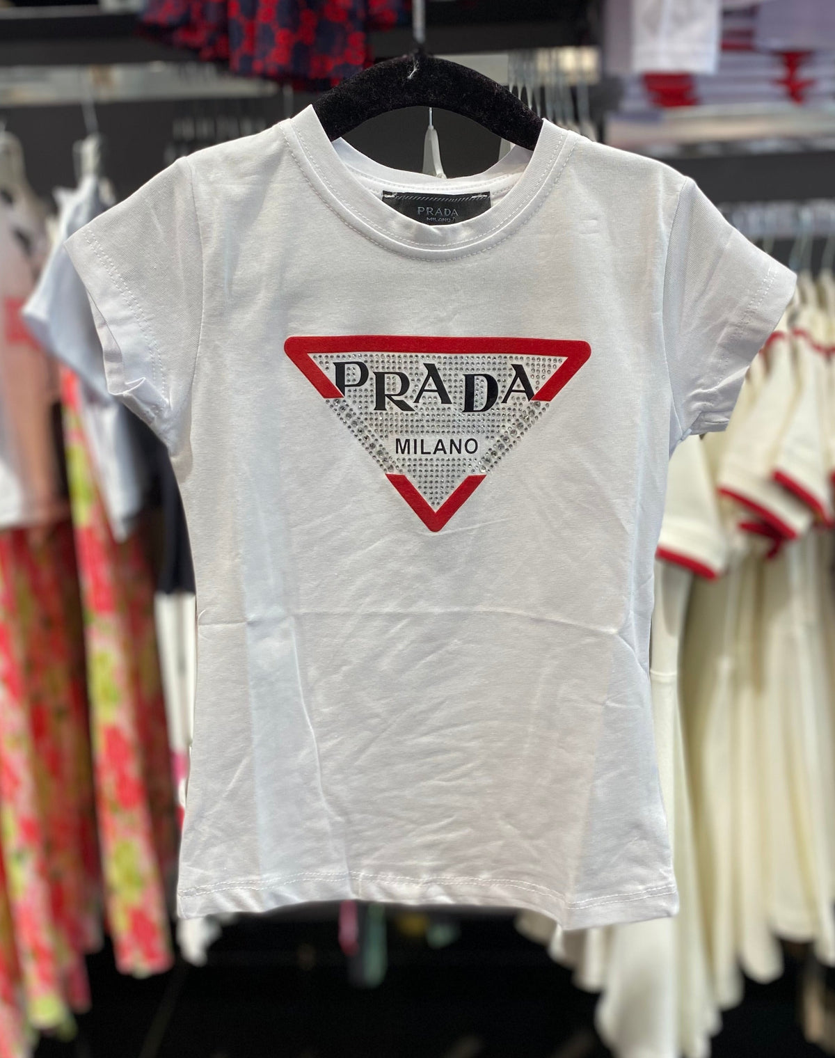 Prada white T-shirt