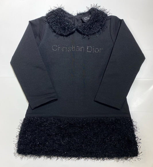 Christian Dior Black Bebe Dress