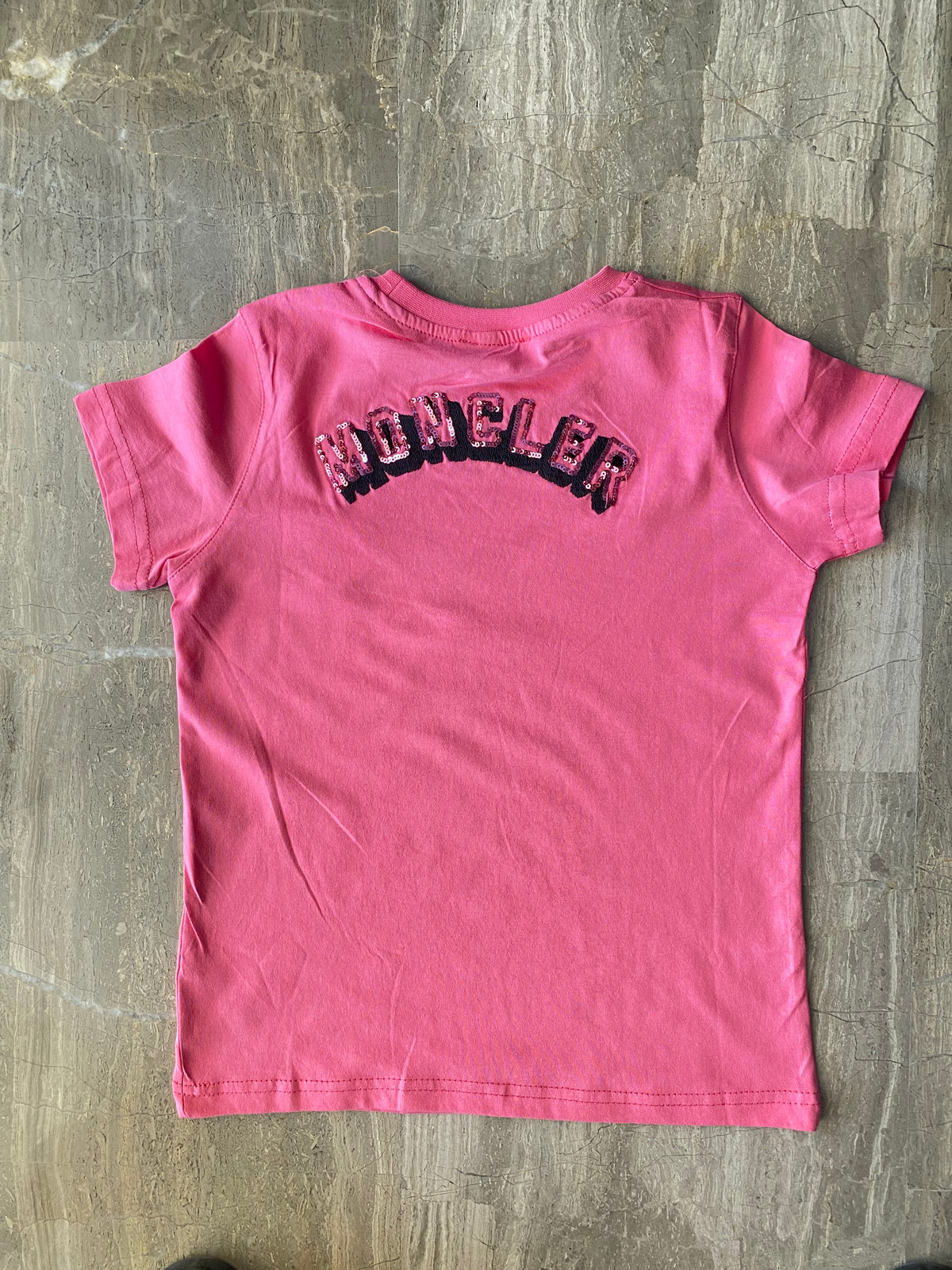 Moncler T-shirt fuchsia